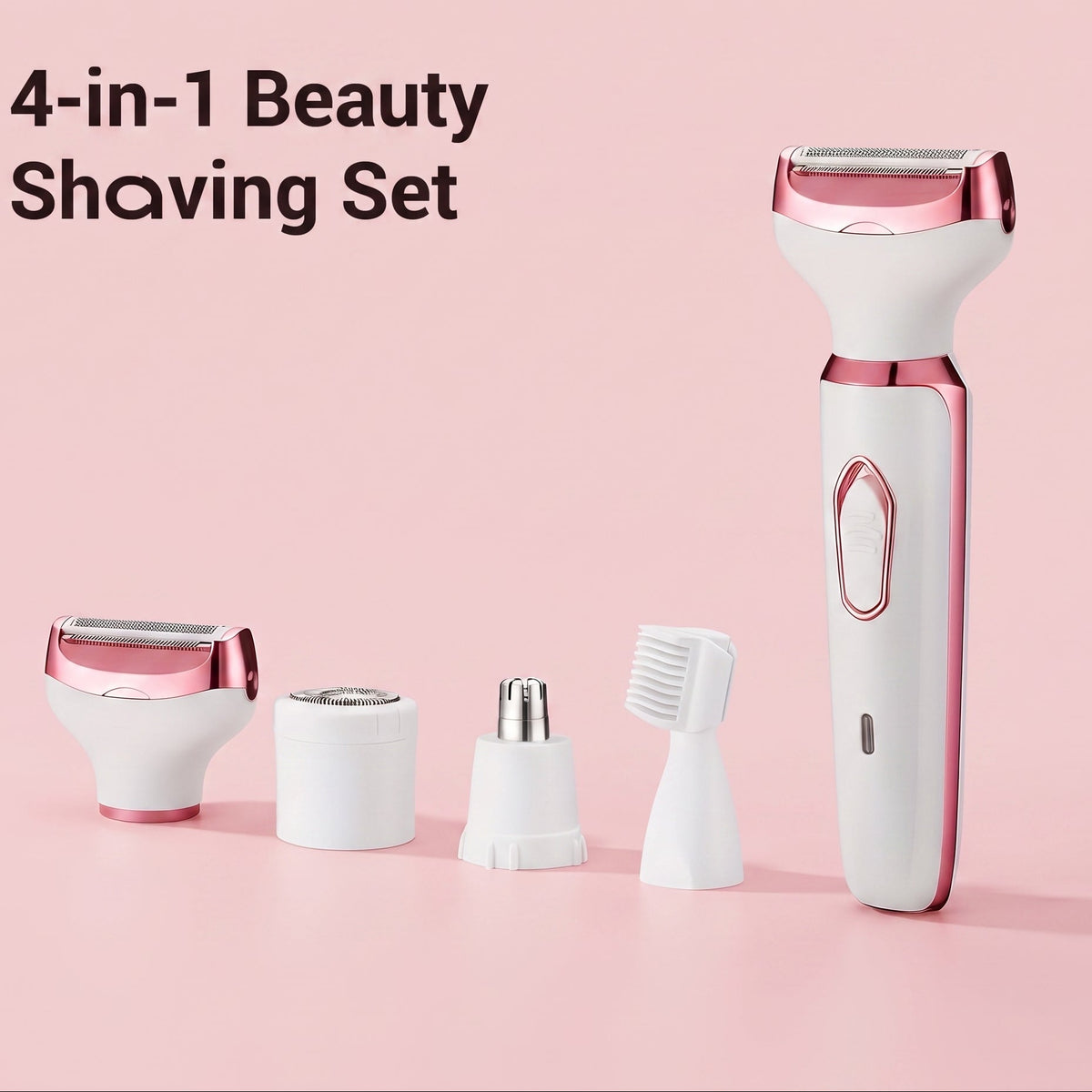 The Good Find 4-In-1 Rechargeable Electric Razor for Women – Painless Grooming Kit