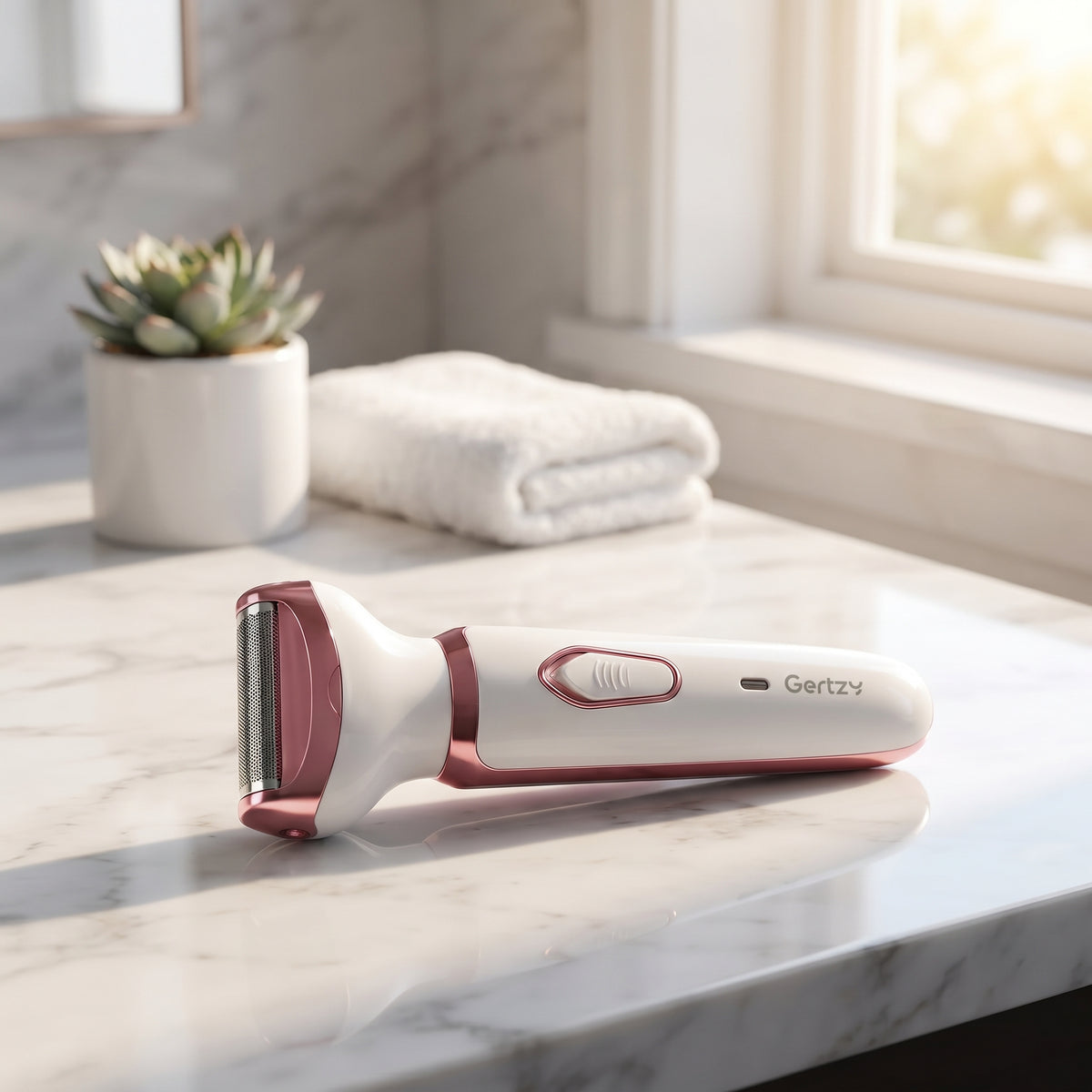 The Good Find 4-In-1 Rechargeable Electric Razor for Women – Painless Grooming Kit