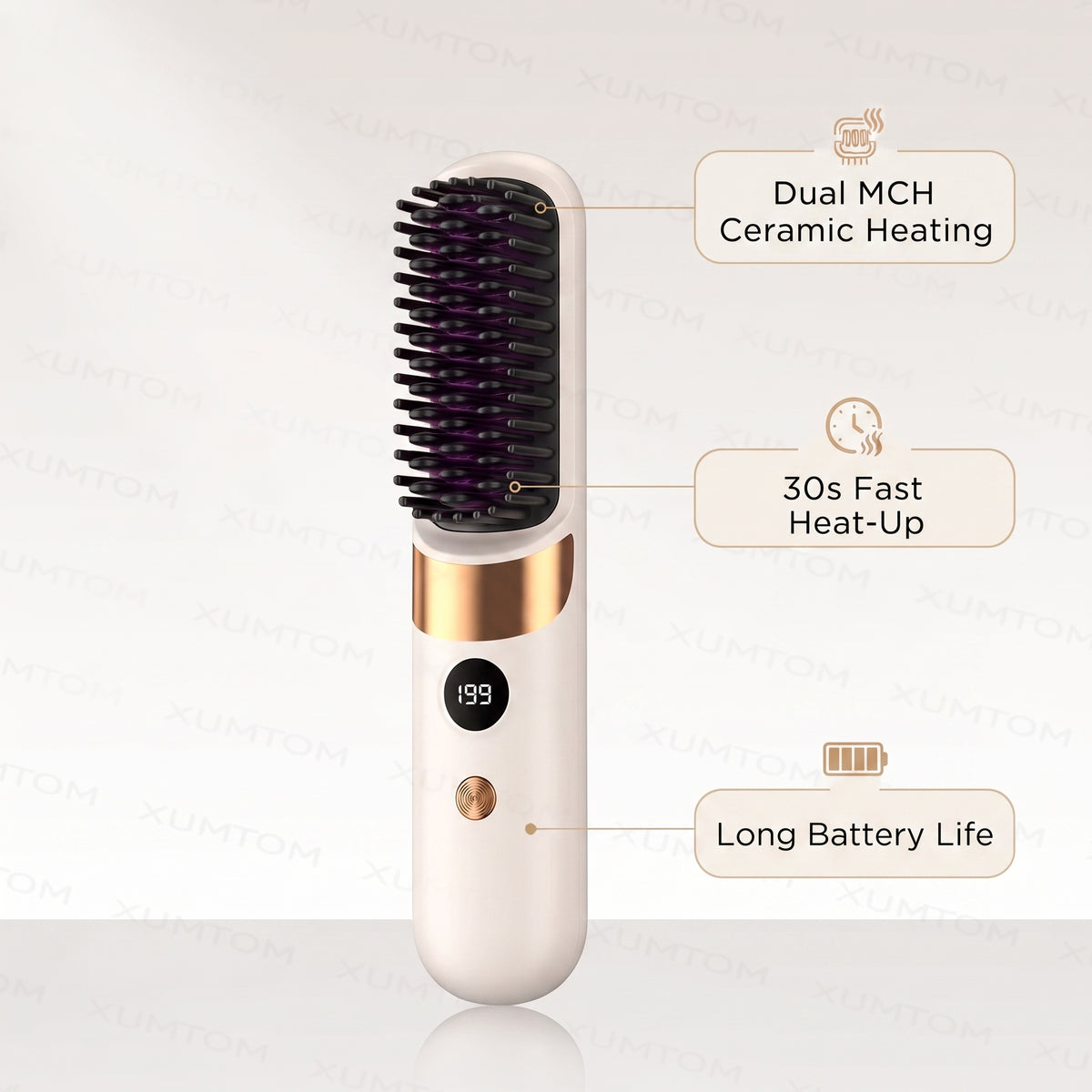 The Good Find Brush – Cordless Hair Straightener